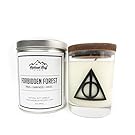 Forbidden Forest - 14oz Soy Candle - Trees, Darkness, and Magic