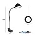 Eazyclips LED Clip on Desk Lamp - Versatile Table Light - Two Brightness Levels