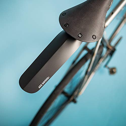 Ass Savers - New - Generation 4 - RAIN FENDERS Flip Tip - Clip On Mudguard Bicycle Fender (White)