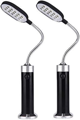 Andifany Barbecue Grill Light Magnetic Base Super-Bright Led Bbq Lights - 360 Degree Flexible Gooseneck, Weather Resistant- Pack of 2