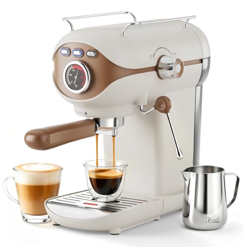 XIXUBX Espresso Machine with Milk Frother