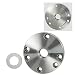 Chuck Adapter, 3/4"-16 Thread 3" Dia 6 Holes