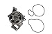 MOCA Timing Chain Kit Water Pump Fit 02-05 Cavalier & 03-07 for Saturn Ion-2 / Ion-32.2L L4 Dohc Vin Code F & 02-07 for Saturn Vue 2.2L 134Cid L4 Dohc Vin Code D