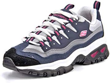 skechers womens navy trainers