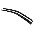 Tape On Window Visors Fits for 1992-1995 Honda Civic 2/3Dr, Side Auto Window Wind Deflectors, Ventshade, Rain Guards for Cars/Trucks