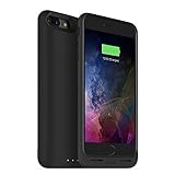 mophie juice pack wireless - Charge Force Wireless Power - Wireless Charging Protective Battery Pack Case for iPhone 7 Plus – Black (Certified Refurbished) (Black)