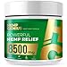 Hemp Genius Pain Relief Cream - Relieves Muscle, Joint Pain, Lower Back Pain, Knees, and Fingers - Inflammation - Hemp Extract Remedy - Hemp Oil with MSM - Arnica primary