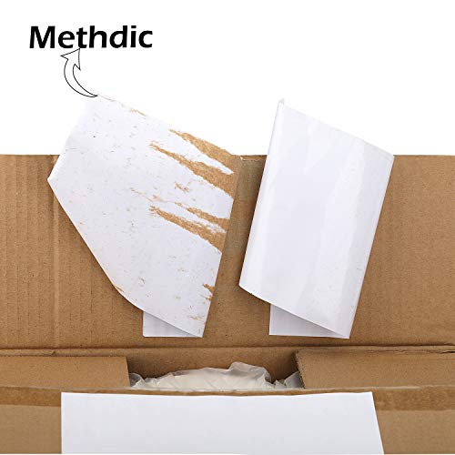 Methdic Half Sheet Shipping Labels 8 1/2 x 5 1/2 Self Adhesive for Laser & Inkjet Printers (8.5 x 5.5in - 150Sheets)