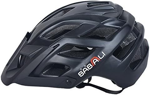 Babaali Smart Cycling Helmet with Embedded Bone-Conduction Bluetooth Speaker Technology and Microphone - Black, Large