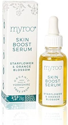 Organic Skin Boost Facial Serum With Starflower Orange Blossom/Face Moisturiser/Skin Treatment/Dry Skin Treatment/Vegan Serum
