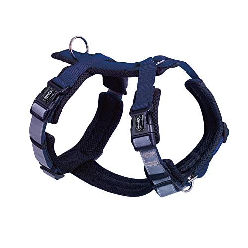 Nobby 80446-06 Daily Walk Comfort Harnais Bleu ; XS : Poitrine : 22-32 cm, Ventre : 37-46 cm