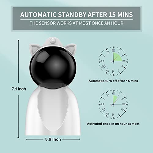 Valonii Rechargeable Motion Activated Cat Laser Toy Automatic