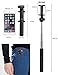 Selfie Stick Tripod for iPhone Tripod Stand kungfuren Aluminum Flexible Tripod for iPhone X Selfie Stick for iPhone 8 Plus with Detachable for Android iOS Smart Phone Cell Phone Tripod