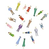 100pcs Painted Model Train People Figures Scale 1:50