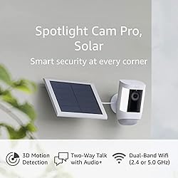 Ring Spotlight Cam Pro, Solar | 3D Motion