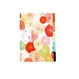 Chris-Wang ELegant Colorful Fresh Style Category Page Day Planner Divider Index Page Tab Cards Notebook Accessories, Match for A5 6-Holes Ring Binders/School Stationery, 5 Sheets/Set