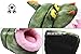 JanYoo Chinchilla Hideout Bed House Toys and Accessories Cage Cave Cute Cube Cup Hide for Bearded Dragon Ferret