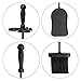 Uniflame T40140BK 4-Piece Fireset, Black