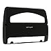 Safe-T-Gard 1/2 Fold Toilet Seat Cover Dispenser by GP PRO (Georgia-Pacific), Black, 57748, 16.375" W x 2.500" D x 11.750" H primary