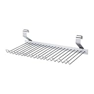 Ikea Stainless Steel Hanging Wine Glass Rack Kitchen Storage