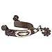 Tough 1 Kelly Silver Star Navajo Overlay Spurs Youth Brown