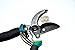 Pruning Shears Extra Hardness Extra Sharp Tree Clippers Garden Hand Pruners - Cutting Easier Ergonomic, Comfortable Slip-Less Effort, Gardening Scissors