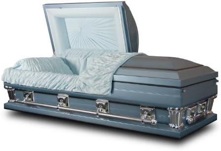 Star Legacy Extra-Wide Interior Casket, Blue Tranquility Casket