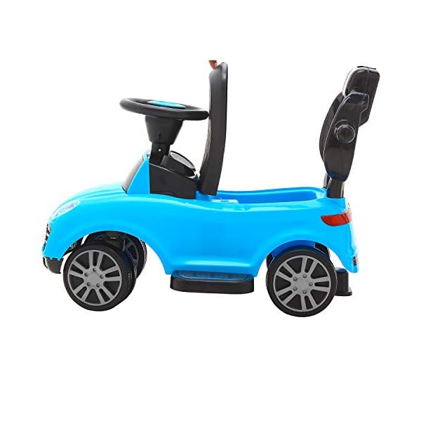 blue push car for toddlers