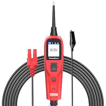 Autel Powerscan PS100 Power Probe Automotive Electrical Circuit System Diagnosis Tool Car Circuit Voltage Tester Digital Voltmeter Red
