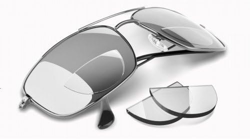 OPTX 20/20 HydroTac Reading Lenses Attach to Glasses, +3.00 by Zoom IOPTIX