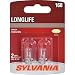 SYLVANIA - 168 Long Life Miniature - Bulb, Ideal for Interior Lighting - Map, Dome, Truck, Cargo and License Plate (Contains 2 Bulbs) primary