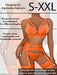 Kaei&Shi Garter Belt Thong Lingerie for