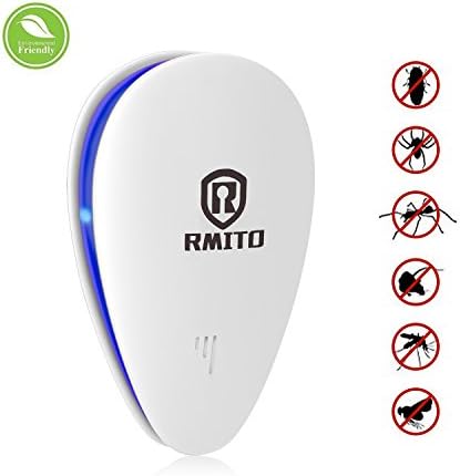 Ultrasonic Pest Repellent Electronic Pest Control Plug In-Pest Repeller for Insects Mice,Rats,Spiders,Roaches,Mosquitoes,Ants,Spiders Non-toxic Eco-Friendly,Humans&amp;Pets Safe (white)