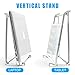2 IN 1 USES Laptop Stand for Desk, Vertical Laptop Stand Holder riser, Laptop Dock fit for Computer MacBook pro Accessories and Tablet Ipad Stand Compatible with All Universal 10-17”Notebook& Tabletsthumb 3