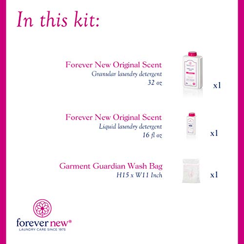 Forever New Laundry Essentials Kit Granular and Liquid Detergent