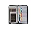 PacSafe Rfidsafe V200 Anti-theft Blocking Travel Organizer Passport Wallet, Black