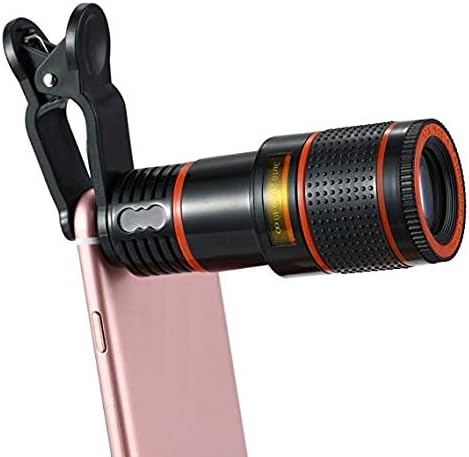 Buddymate KL93 DSLR Shot Effect 8X Lens Kit | Wide Angle | HD Capture | Accurate Focusing [Android/iOS & Windows Device] (Random Colour)