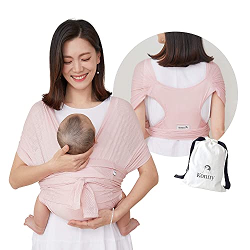 Konny Baby Carrier Summer UltraLightweight, HassleFree Baby Wrap