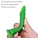 Baby Spoons - Gum-Friendly Soft-Tip Silicone Infant Safety Spoons with Suction - First Stage Feeding Training Utensils Gifts Sets For Babies and Toddlers - 100% FDA Approved BPA Free- 2 Count (green)
