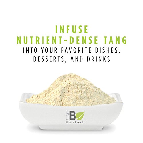Nubeleaf Pineapple Juice Powder - Non-GMO, Gluten-Free, Raw, Vegan Source of Essential Vitamins & Minerals - Single-Ingredient Nutrient Rich Superfood for Cooking, Baking, Smoothies (14oz)