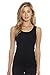 Christian Siriano New York CS32013-L/XL-BLK Ladies Tank Tops Black