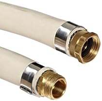 Parker 7080 Washdown White High Grade EPDM Hose Assembly, 3/4