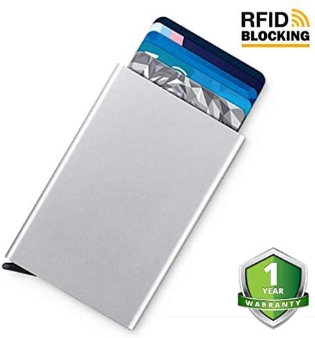 Cell Escape Silver Credit Card Case