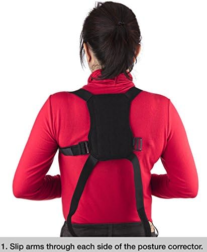 Back Posture Corrector for women &amp; men High Quality by MakExpress Effective Posture Brace Helps to Improve posture / Straight back Support / prevent slouching and Back Pain Relief (Medium)