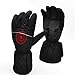 Yanqueens Electric Battery Heated Gloves for Men and Women, Waterproof Insulated Heating Gloves for Winter Outdoor Camping Hiking Hunting