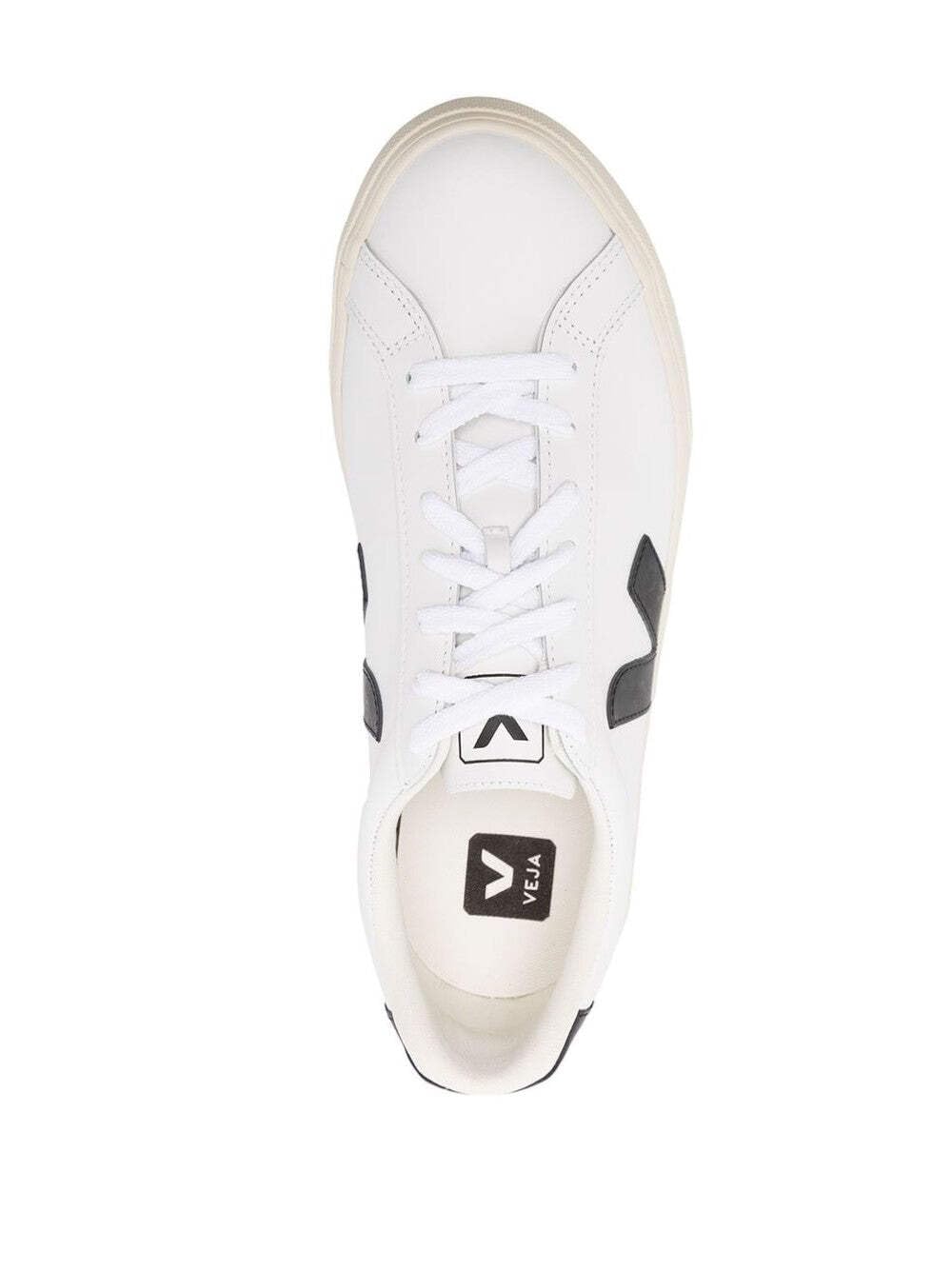 Veja Women's Esplar Logo Sneakers, Extra White/Black, 9 Medium US