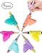 Pencil Grips for Kids Handwriting Silicone - JuneLsy Pencil Grip Posture Correction Training Writing Aids Claw for Toddlers Kids Preschoolers Adults Students Special Needs (6 pack)
