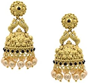 Beautiful Antique Pearls Jhumka From Krisha Jewels