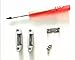Replacement Headband Screws + Headband Connector Repair Parts Kit for Beats Studio 2.0 Wired/Wireless Over-Ear Headphones Silver