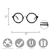 elope Harry Potter Glasses Costume Accessory for adults and kids Standard